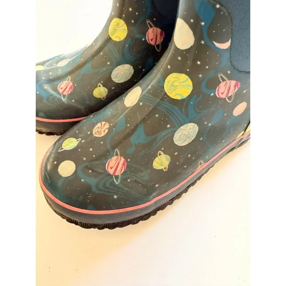 Bogs Classic Planets Kid's Winter Waterproof Boots - Youth Size 5
